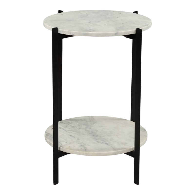 MELANIE ACCENT TABLE WHITE
