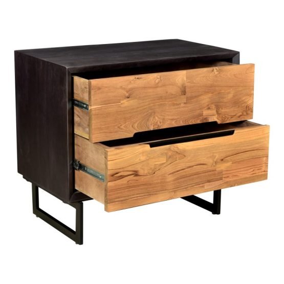 VIENNA NIGHTSTAND LIGHT BROWN - Image 3