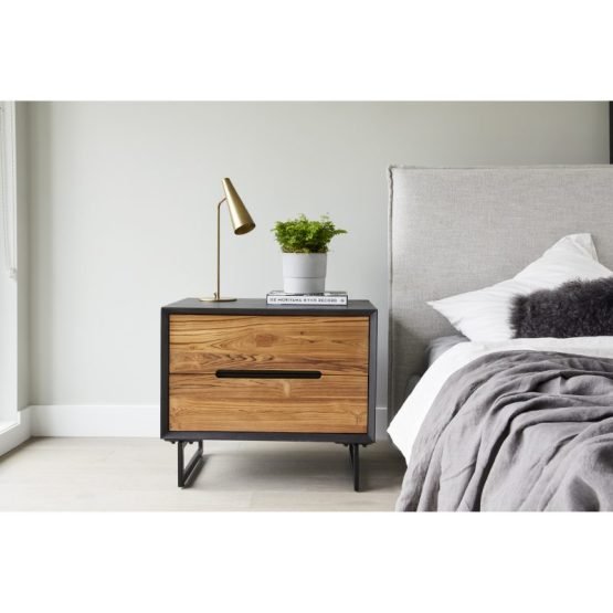 VIENNA NIGHTSTAND LIGHT BROWN - Image 6