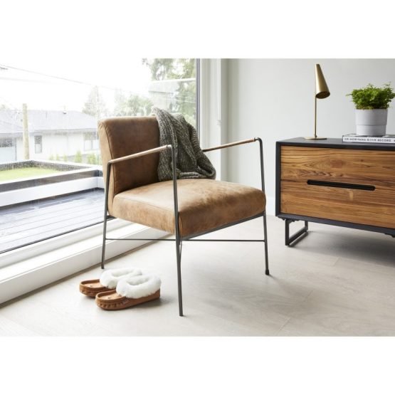 VIENNA NIGHTSTAND LIGHT BROWN - Image 5