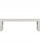 LYON OUTDOOR BENCH WHITE TERRAZZO LIGHT GREY