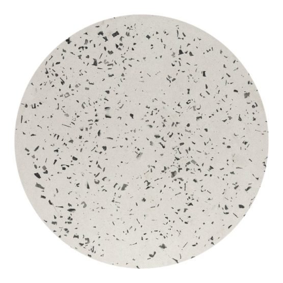 LYON OUTDOOR STOOL WHITE TERRAZZO LIGHT GREY - Image 6