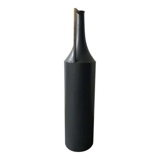 ARGUS METAL VASE BLACK - Image 2