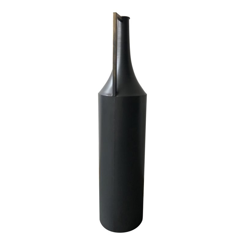 ARGUS METAL VASE BLACK - Image 2