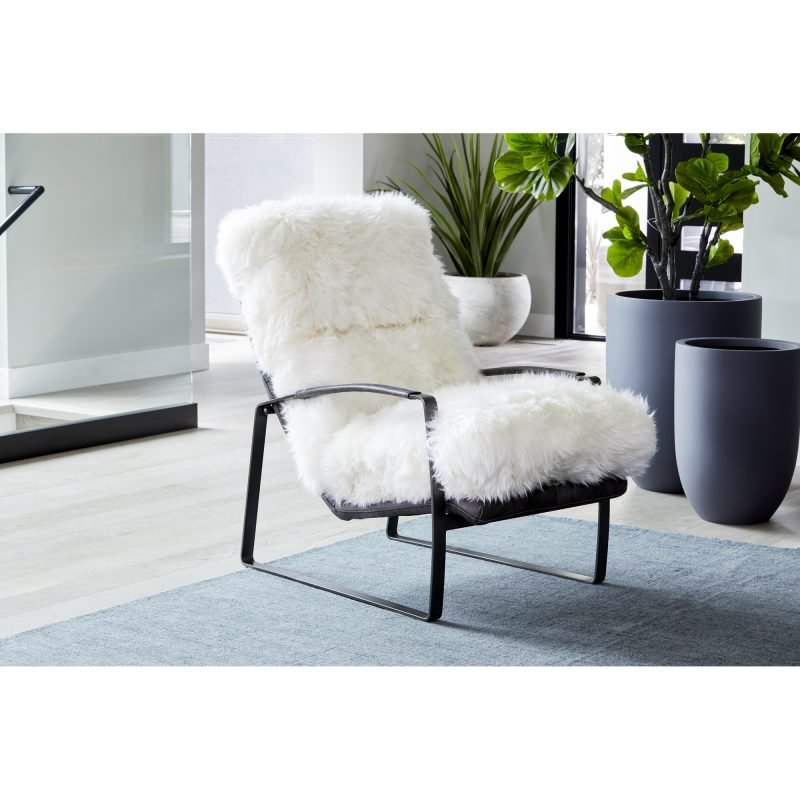 HANLY ACCENT CHAIR WHITE - Image 8