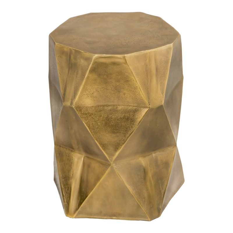 QUINTUS ACCENT TABLE ANTIQUE BRASS - Image 3