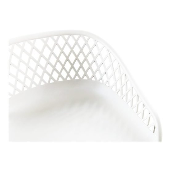 PIAZZA OUTDOOR BARSTOOL - SET OF TWO WHITE - Image 6
