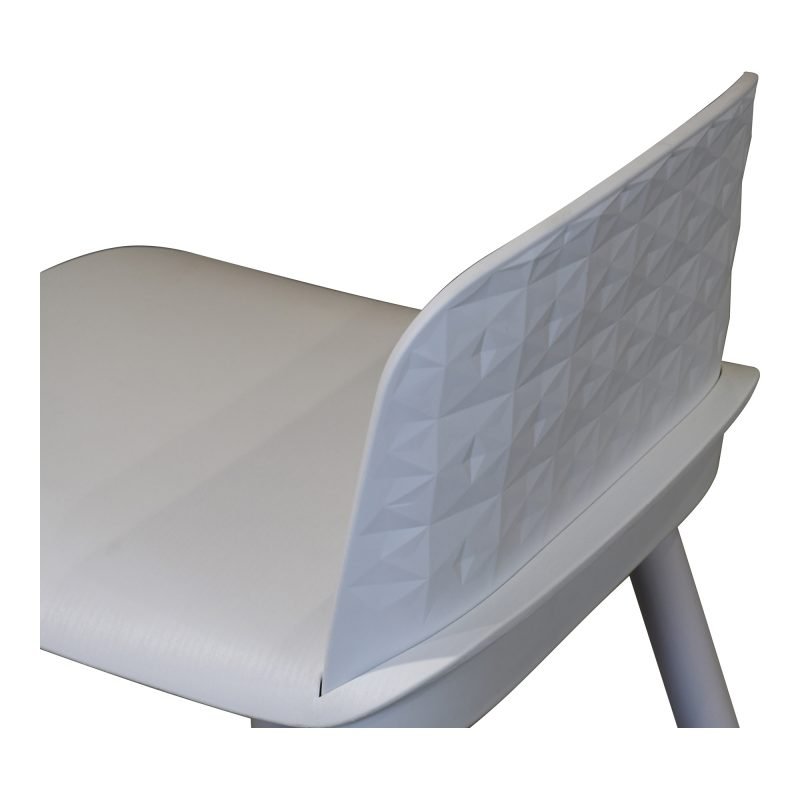 LOOEY COUNTER STOOL - SET OF TWO WHITE - Image 6