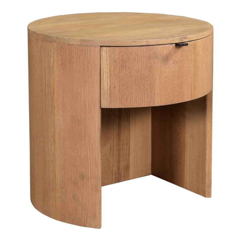 THEO ONE DRAWER NIGHTSTAND NATURAL - Image 2