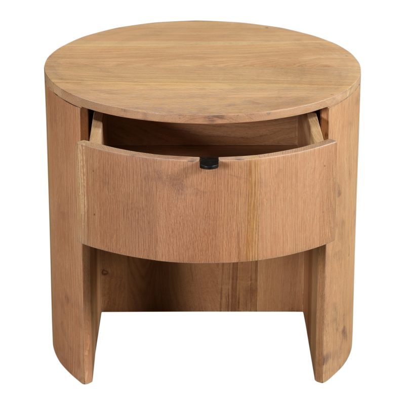 THEO ONE DRAWER NIGHTSTAND NATURAL - Image 5