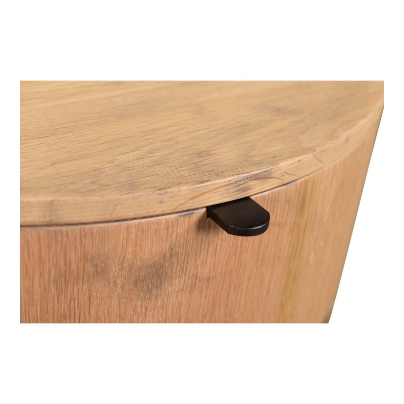 THEO ONE DRAWER NIGHTSTAND NATURAL - Image 6