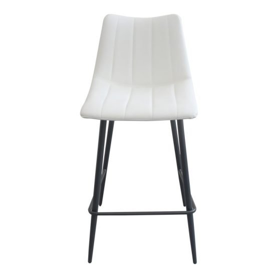 ALIBI COUNTER STOOL IVORY - SET OF TWO CREAM WHITE