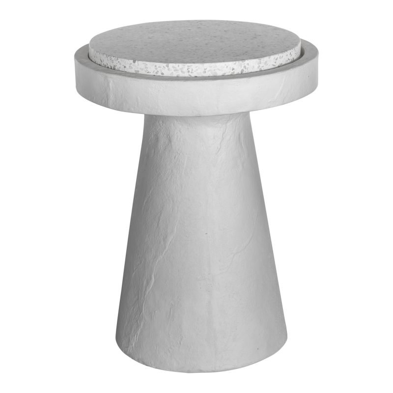 BOOK ACCENT TABLE WHITE