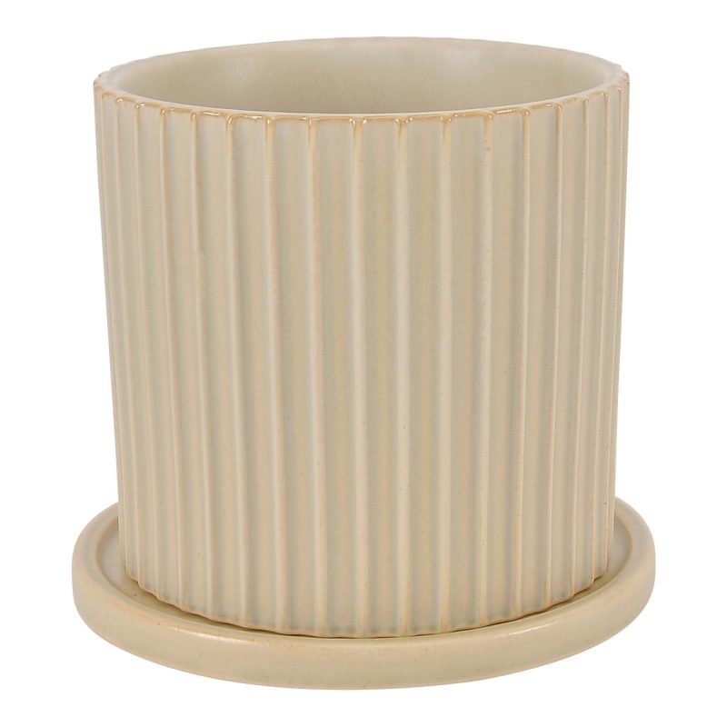 KUHI SMALL PLANTER BEIGE