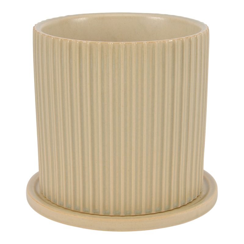 KUHI LARGE PLANTER BEIGE