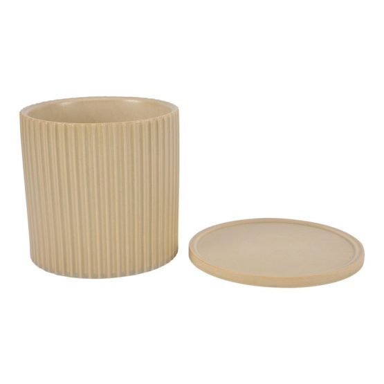KUHI LARGE PLANTER BEIGE - Image 3