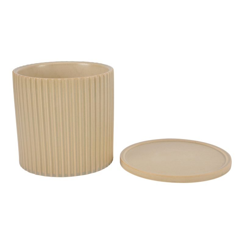KUHI LARGE PLANTER BEIGE - Image 3