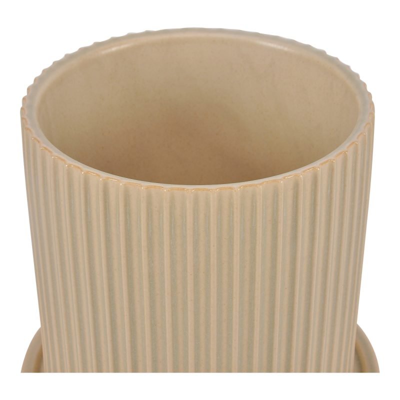 KUHI LARGE PLANTER BEIGE - Image 4
