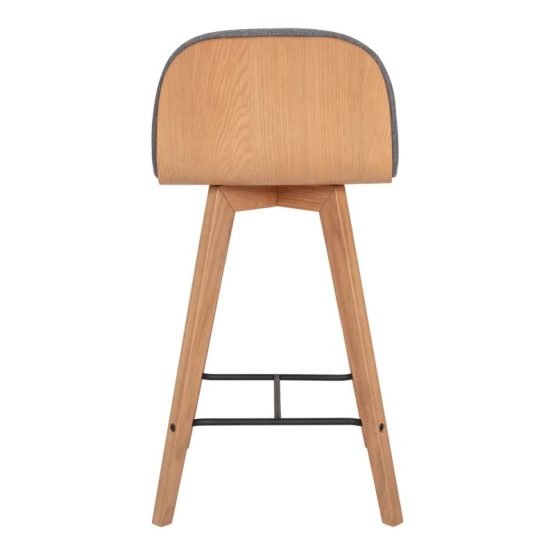NAPOLI COUNTER STOOL GREY - Image 4