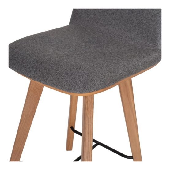 NAPOLI COUNTER STOOL GREY - Image 5
