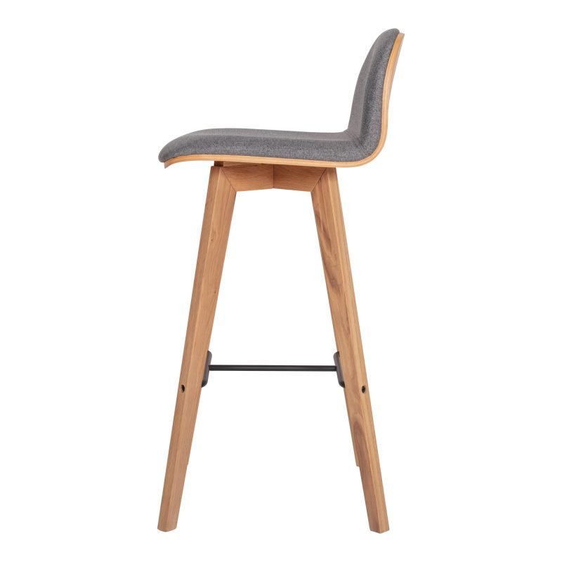 NAPOLI BAR STOOL GREY - Image 3