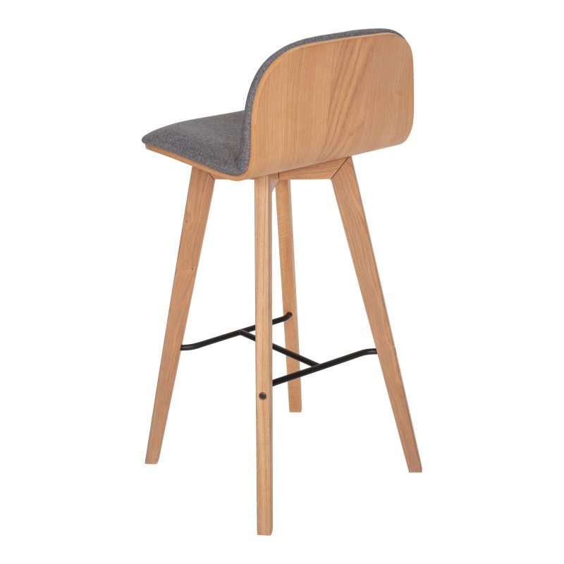 NAPOLI BAR STOOL GREY - Image 4