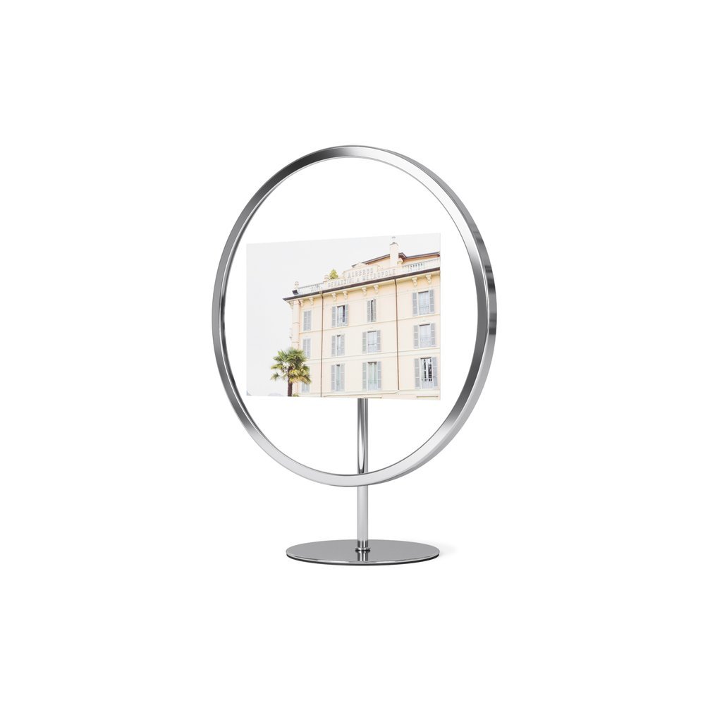 Infinity Floating Picture Frame Chrome 4x6" (10x15cm)