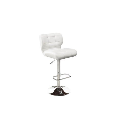FANTA Bar Stool Faux Leather GY-1064Q White PU Metro Element